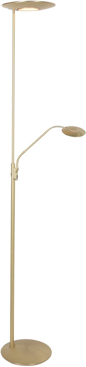 Steinhauer Exclusive - vloerlamp - Zenith2 - messing - kunststof metaal - design lamp - LE
