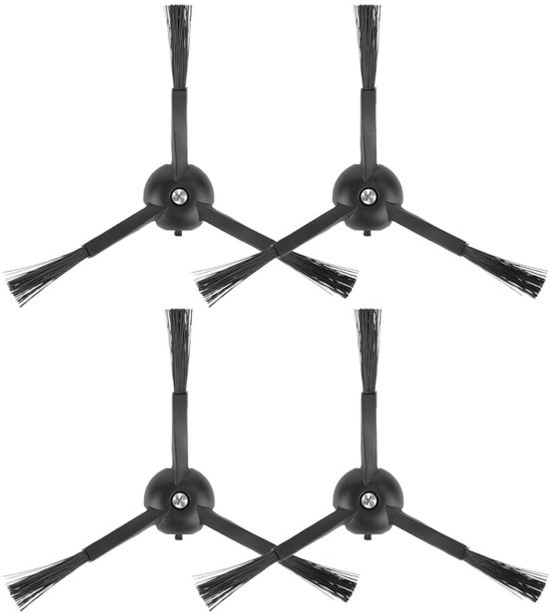 Zijborstels voor robotstofzuiger - set van 4 - hoogwaardige materialen