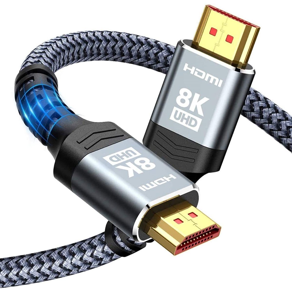 TOVBMUP DisplayPort Kabel - DP Kabel - DisplayPort naar DisplayPort - 8K 60HZ - DisplayPort 2.0 - 80 GBps - 1 Meter