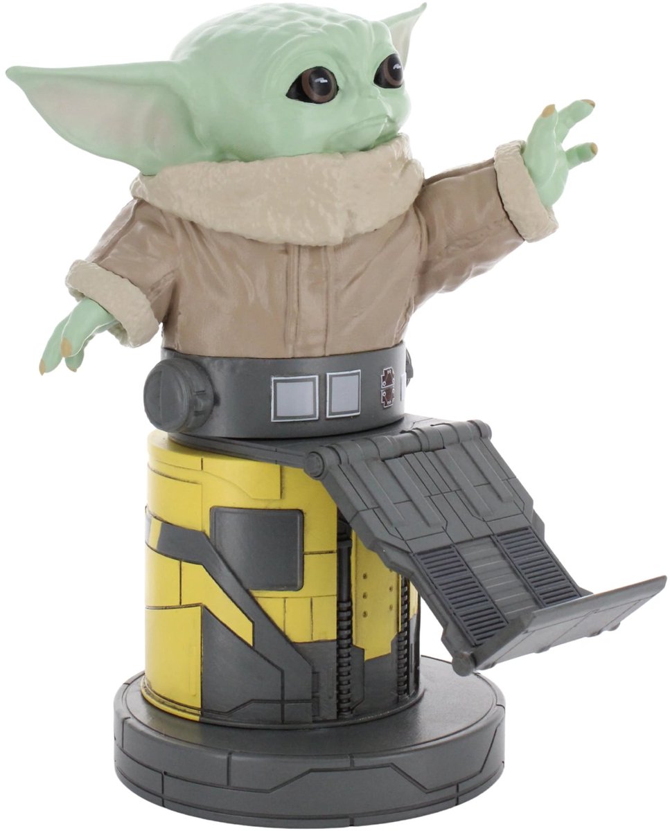 Star Wars - Grogu Mandalorian apprentice - figurine standaard voor telefoon | controller | oplaadcase (Cable Guys R.E.S.T.) — afbeelding 17
