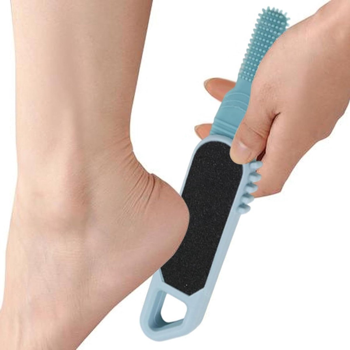 Voet eeltverwijderaar - Voetschraper pedicure - Eelt verwijderen - Food-grade siliconen - 145 x 691 x 231 cm - Grijs