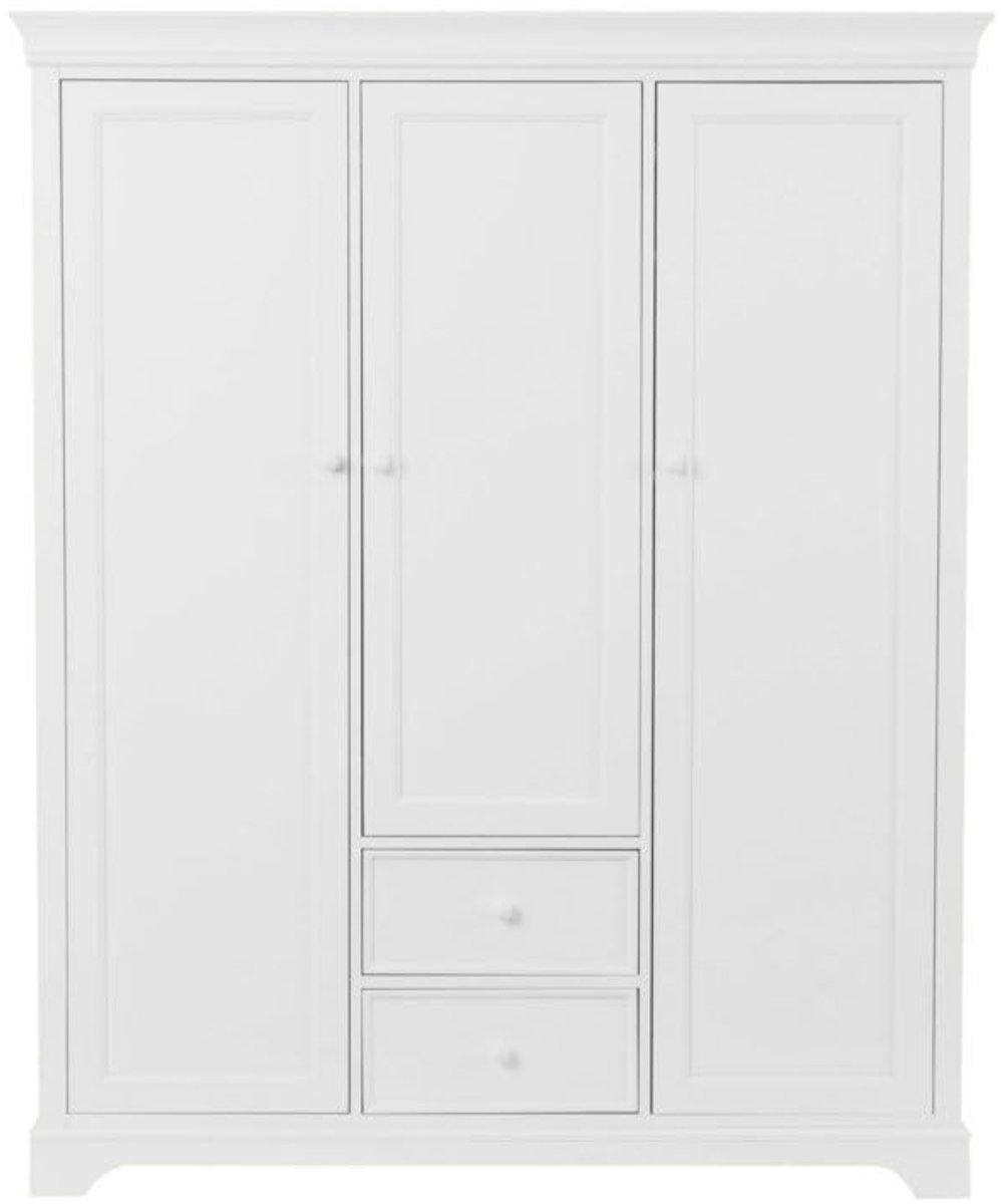 Kidsmill Chateau E4 Kledingkast 3-Deurs - Wit