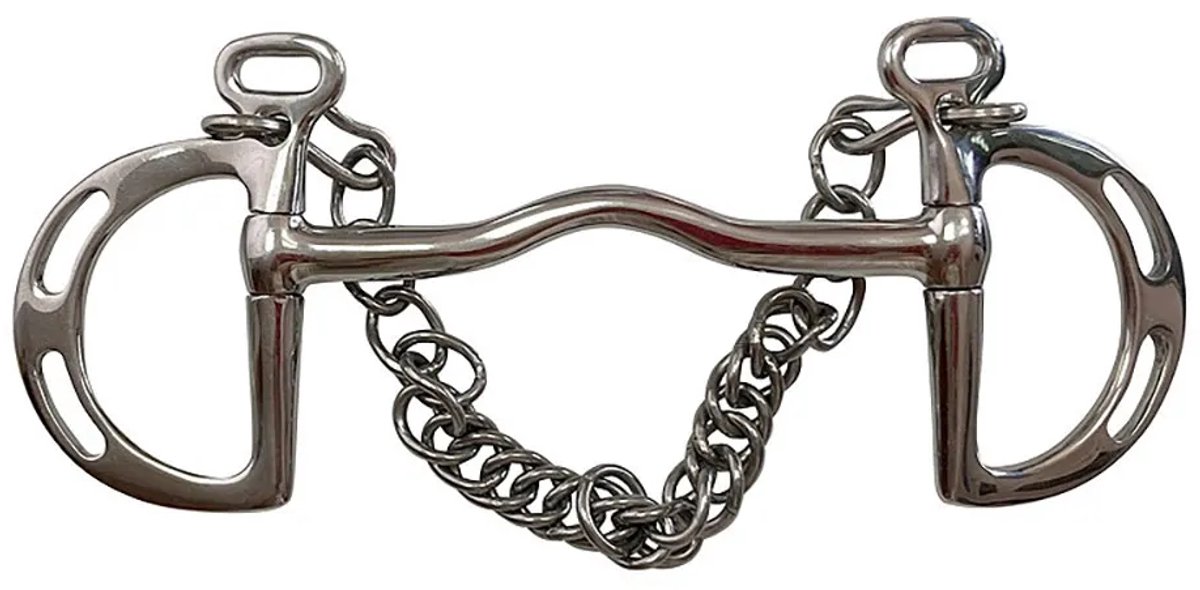 Marjoman Distribucion Goyoaga Hard Mondstuk Met Brug En Pinnen Zilver 13.5 cm