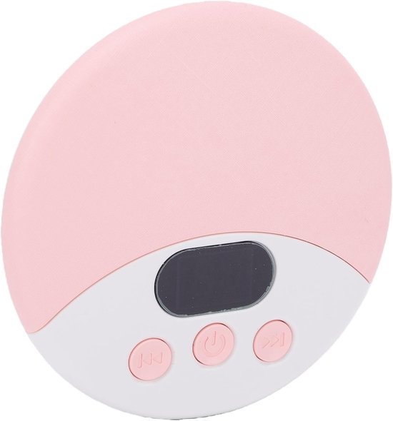 Onderkussenluidspreker - Slaapmuziek speaker - Verbeteren slaapkwaliteit - Plat ontwerp - 68 x 68 x 13 mm - Roze — afbeelding 5