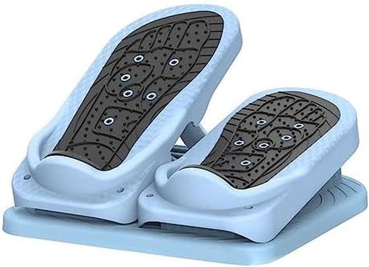 Mini Stepper - Pedaltrainer - Thuis Fitness - Opvouwbaar Ontwerp - 33 x 29 x 20 cm - Blauw