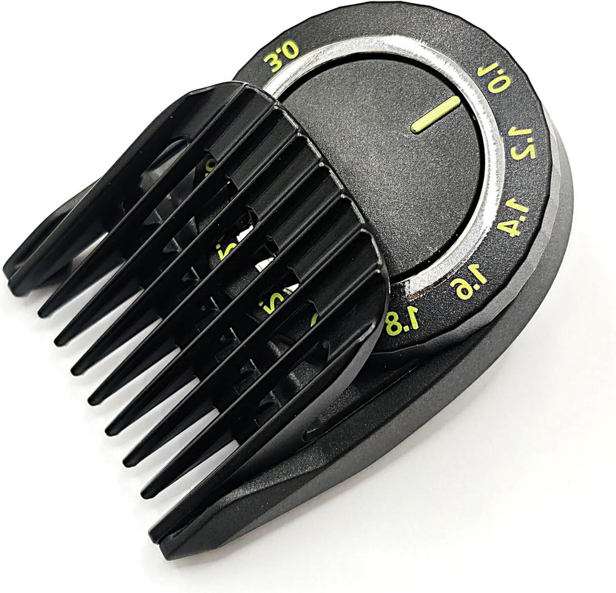 Verstelbare Baardkam - Trimmer Opzetkam Baard Trimmer Opzetstuk - Precisie Trimmen - 1-3mm Instelbaar - 32mm Trimmer - Zwart