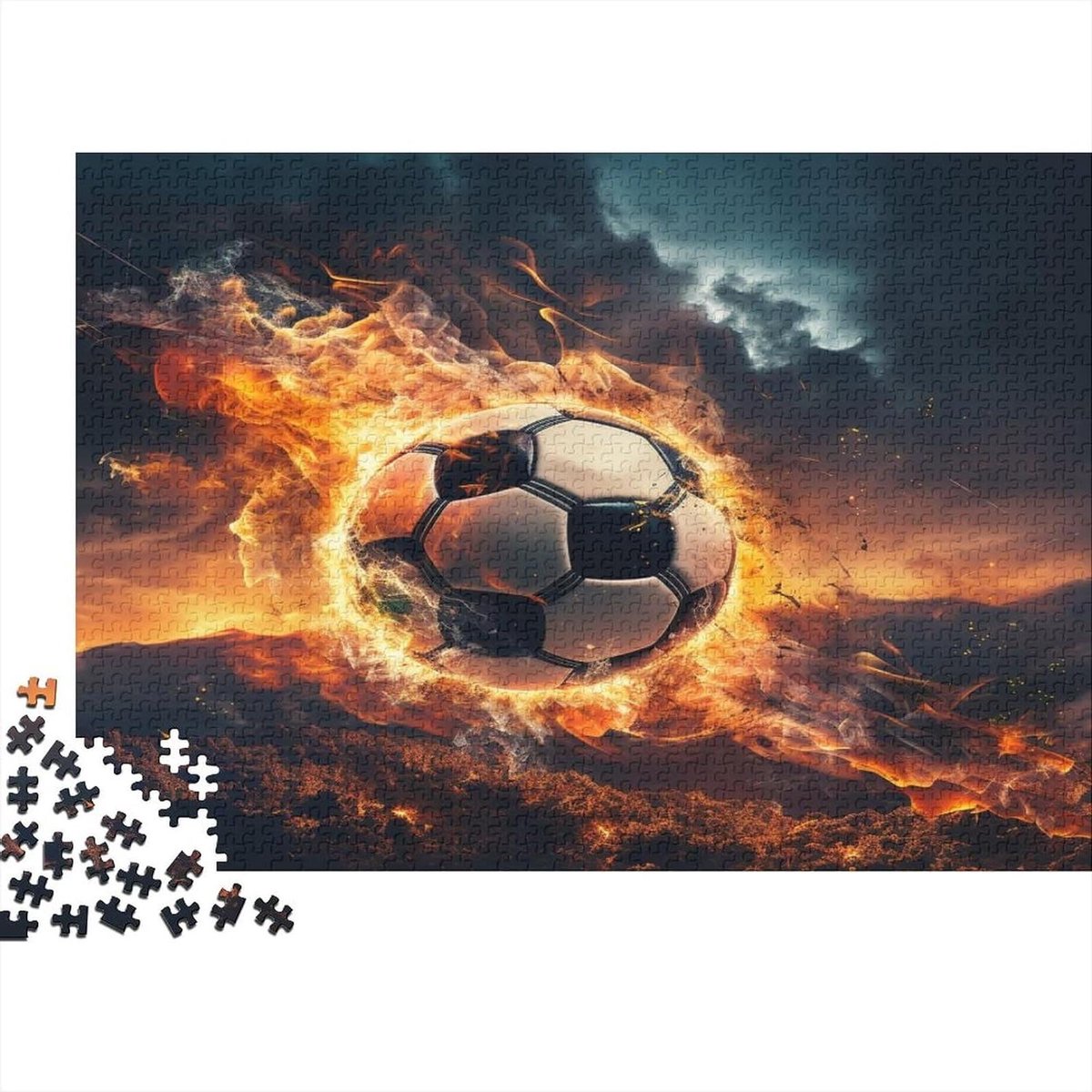 Fotopuzzel Zelf Vormgeven - Unieke Puzzel - Ontspanning en Plezier - Inclusief Bonus Poster - 1000 Stukjes - Multicolor