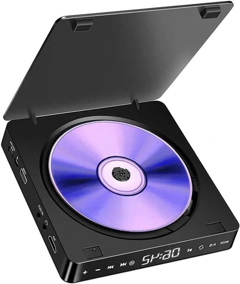 Draagbare DVD-speler - Videospeler CD - Thuis Entertainment - HD 1080P Resolutie - 15 cm - Zwart