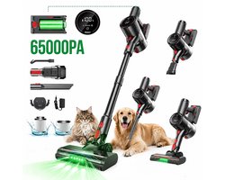 Prasky P1MAX - Steelstofzuiger Draadloos - 65000Pa - 50 Minuten - Afneembare Batterij - Geluidsniveau 70 dB