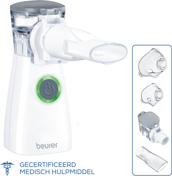 Beurer Inhalator IH 57 - Vernevelaar - Trilmembraan technologie - Stil - Compact
