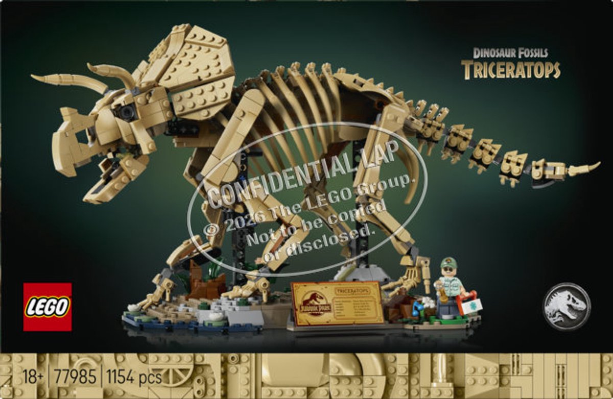 LEGO® Jurassic World Dinosaurusfossielen: Triceratops 77985 — afbeelding 22
