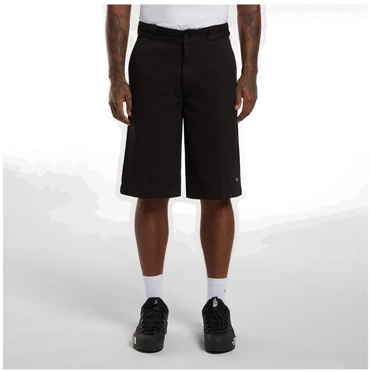 Dickies 247 Garment Dyed 13´´ Work Korte Broek 34 Man Zwart