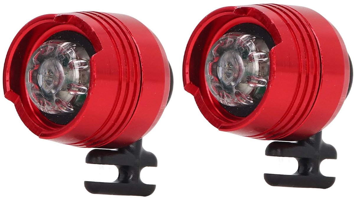 Allecto - Koplampen - Kleine LED Lampjes - Waterdichte Schoenaccessoires - Grappige Bedels voor Clogs - 72 Uur Gloed - Geschikt voor Volwassenen en...