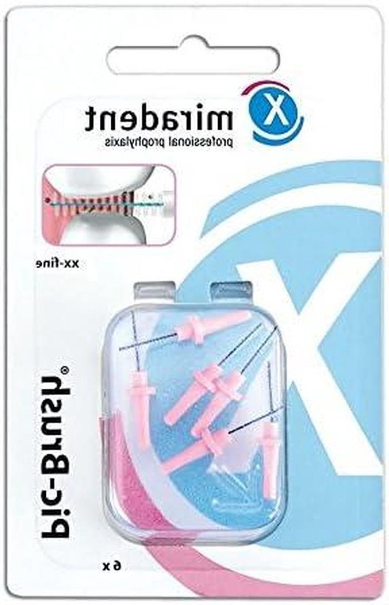 Interdentale Borstels - Tandenstokers - Mondhygiëne - Gecoate Draad - 6 Stuks - XX Fijn