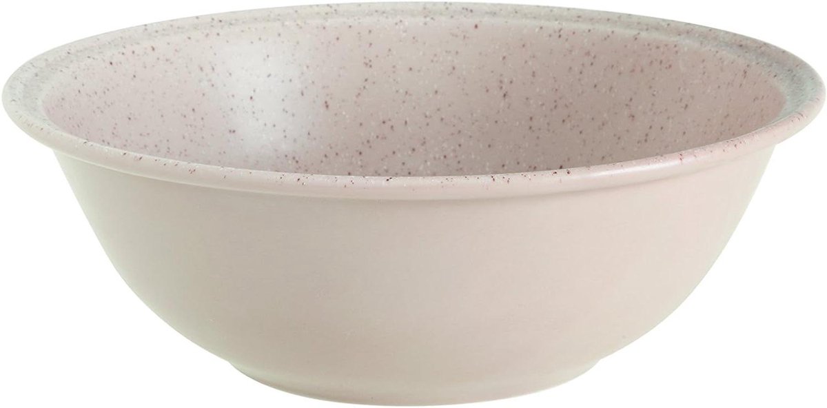 Tognana roq Saladeschaal 24cm, Beige Marmer, Bruin