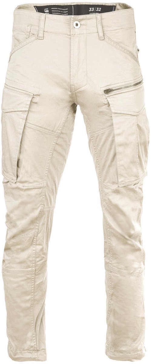 G-star Rovic Zip 3d Tapered Spijkerbroek 34 32 Man Whitebait
