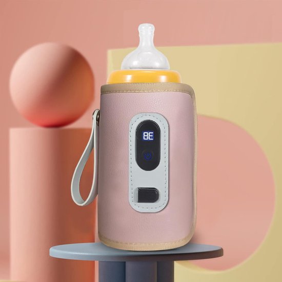 Dailygoods - Draagbare USB Babyvoedingverwarmer met LCD-scherm van Dailygoods — afbeelding 2