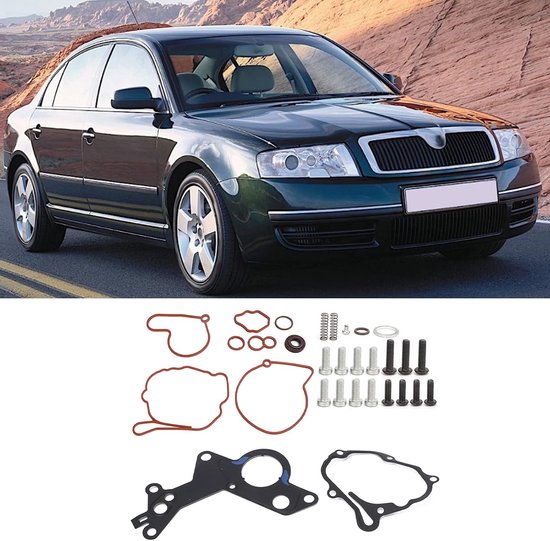 Brandstofvacuümpompafdichting - Reparatieset voor Vacuümbrandstoftandempomp - Vervanging voor 1.2TDI 1.4TDI 1.9TDI 2.0TDI 2.0SDI 00-10 - Auto onderdelen en vervangingen van Merkloos	 — afbeelding 4