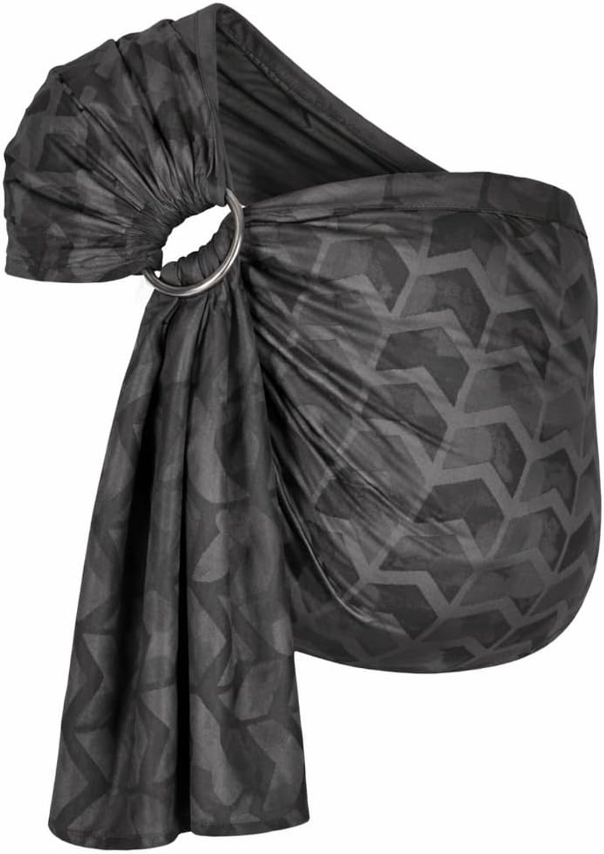 Ring Sling Draagdoek - Babydraagdoek Ringsling - Baby Dragen - Diagonaal Elastisch - Vanaf Geboorte - Roze – foto 7