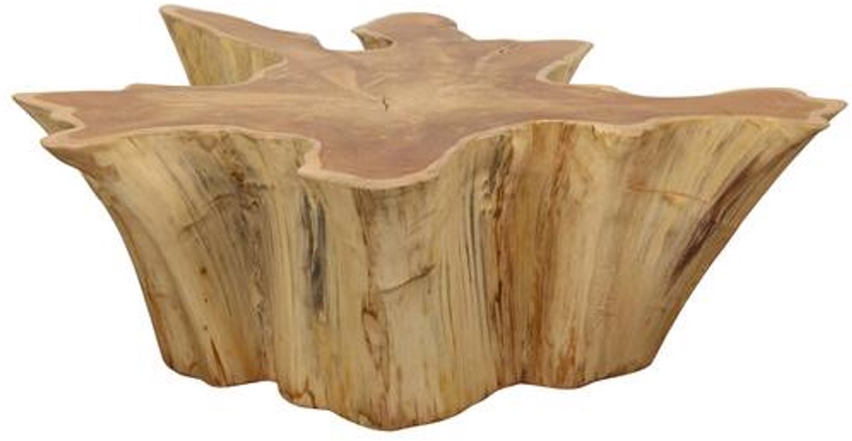 Teak houten bijzettafel – 118 x 118 x 45 cm