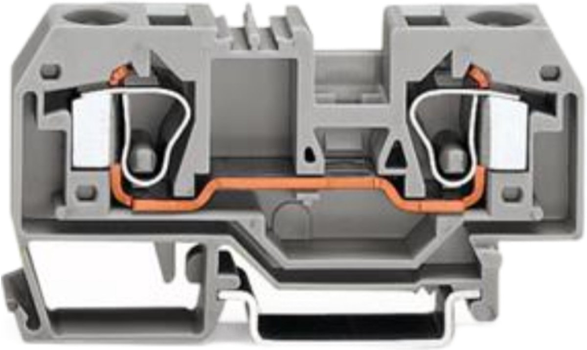 Wago 284-901 WAG RIJGKLEM 10MM2 GRIJS per 25