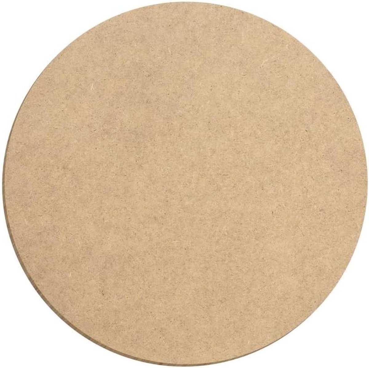 Houten Schijven MDF - Cirkels Knutselen - Decoratie Maken - Gelaserd Gladde Rand - 3-50 cm - Natuurlijk