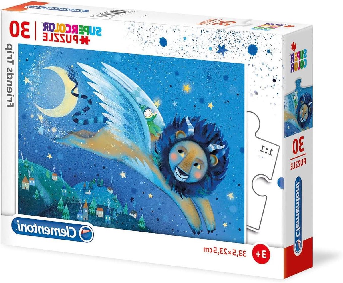 Legpuzzel 30 Stukjes - Kinderpuzzel Puzzelspel - Ontwikkelen Fijne Motoriek - SuperColor Clementoni - 335 x 235 cm - Meerkleurig