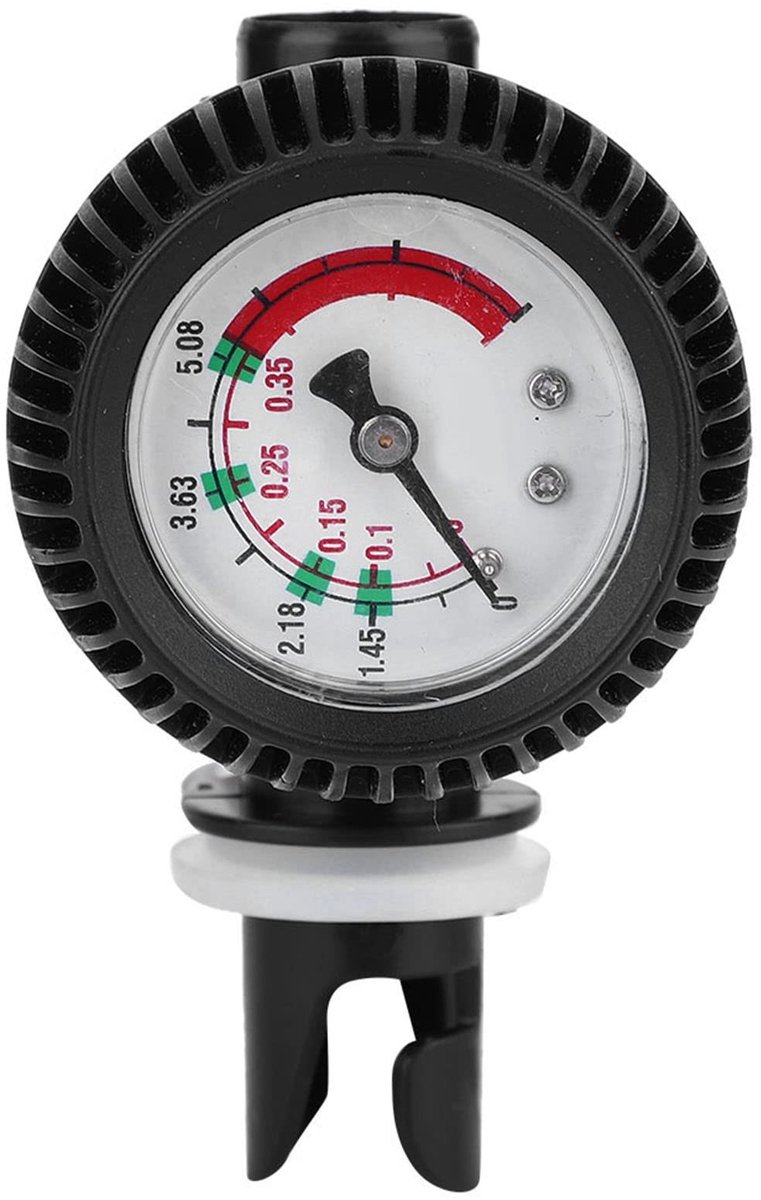 Dailygoods- Luchtdrukmeter tot 0.6 bar - Drukmeter - Manometer