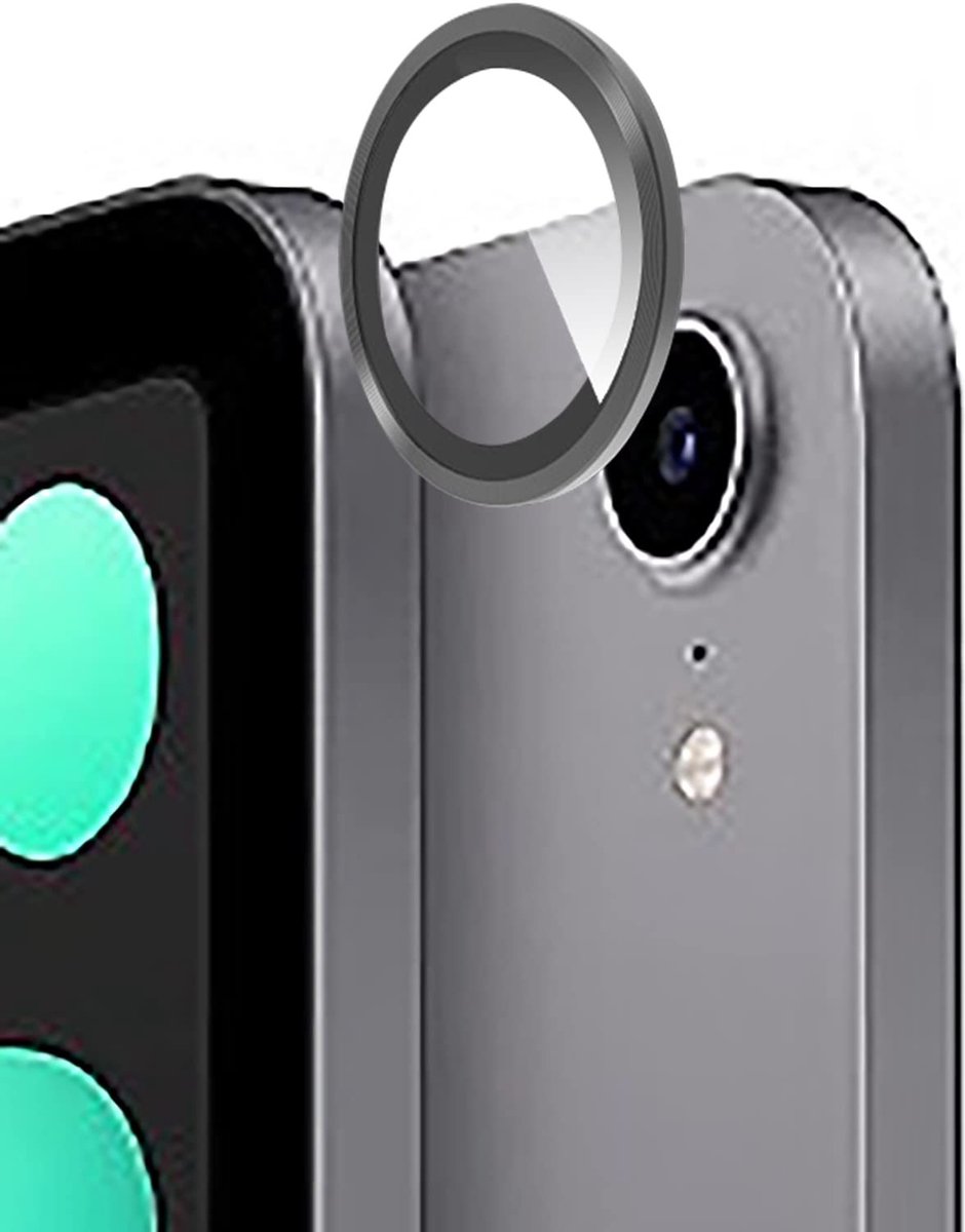 Allecto - Cameralensbeschermer - Volledige bescherming - Zwart - Compatibel met iPad Air 5 - Gehard glas en metaal - Dubbele bescherming