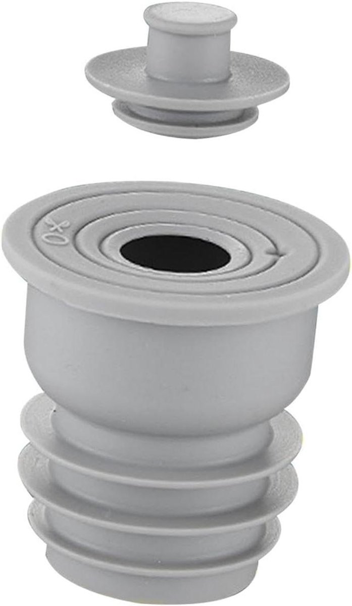 Afvoer Afdichting Ring - Geurstopper Riool - Onaangename Geuren Blokkeren - Flexibel Siliconen Materiaal - 35-40 mm - Grijs