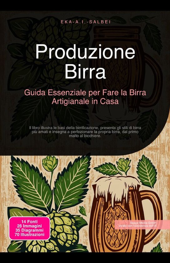 Produzione Birra: Guida Essenziale per Fare la Birra Artigia ... - cover