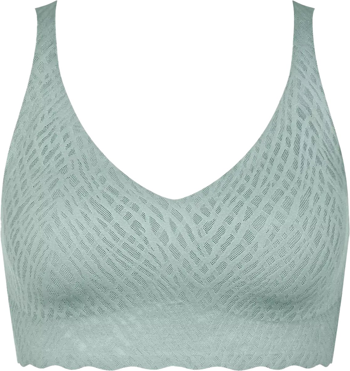 Sloggi Women ZERO Feel Bliss Bralette - bralette - licht saliegroen