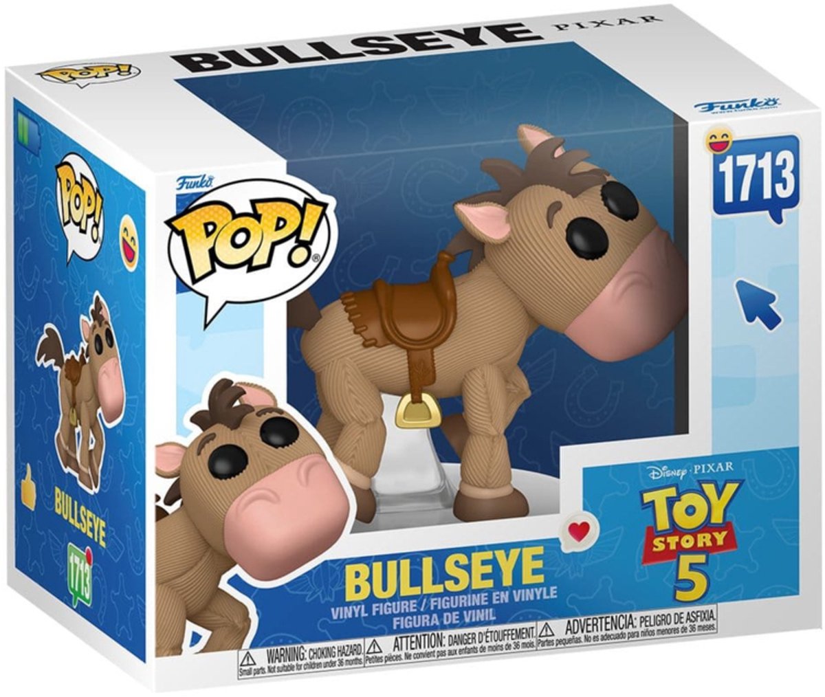 Pop Disney: Toy Story 5 - Bullseye - Funko Pop #1713 — cadeau in Spellen & Speelgoed - foto 2