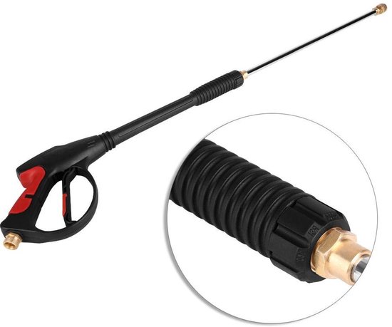 Hoge druk spuitpistool met 5 mondstukken voor Drukreiniger - 4000 PSI, 1/2" BSP van Hoge — afbeelding 3