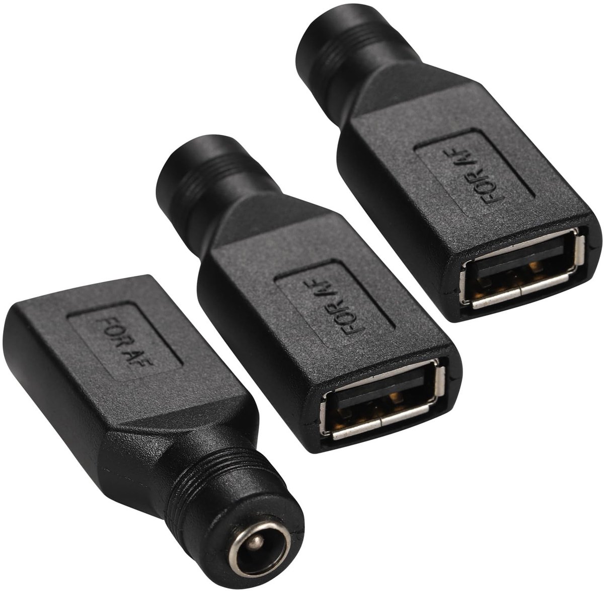 Allecto - USB A naar DC 5.5x2.1mm power adapter - oplader voor laptops - geschikt voor verschillende apparaten - compact formaat - betrouwbaar en e...