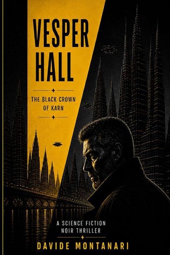 Vesper Hall - The Black Crown of Karn - cover