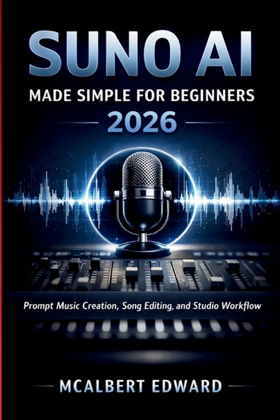 Suno AI Made Simple for Beginners 2026 - cover