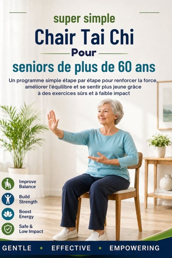 Tai chi super simple sur chaise pour seniors de plus de 60 a ... - cover
