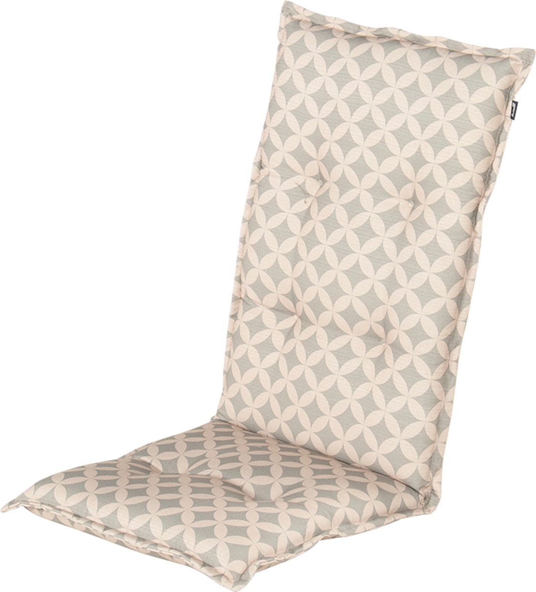 Hartman tuinkussen - Rio grey - 123x50x8cm - hoge rug
