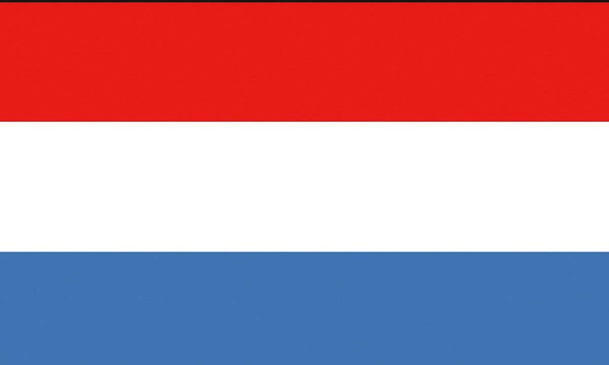 Luxemburgse vlag 20x30