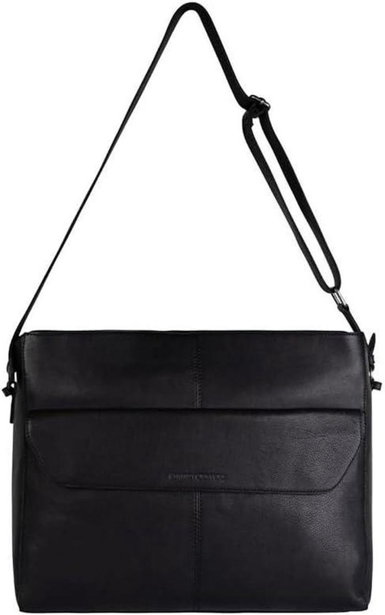 Laptoptas - Aktetas - Veilig Vervoer - Ruim Compartiment - 40 cm - Zwart