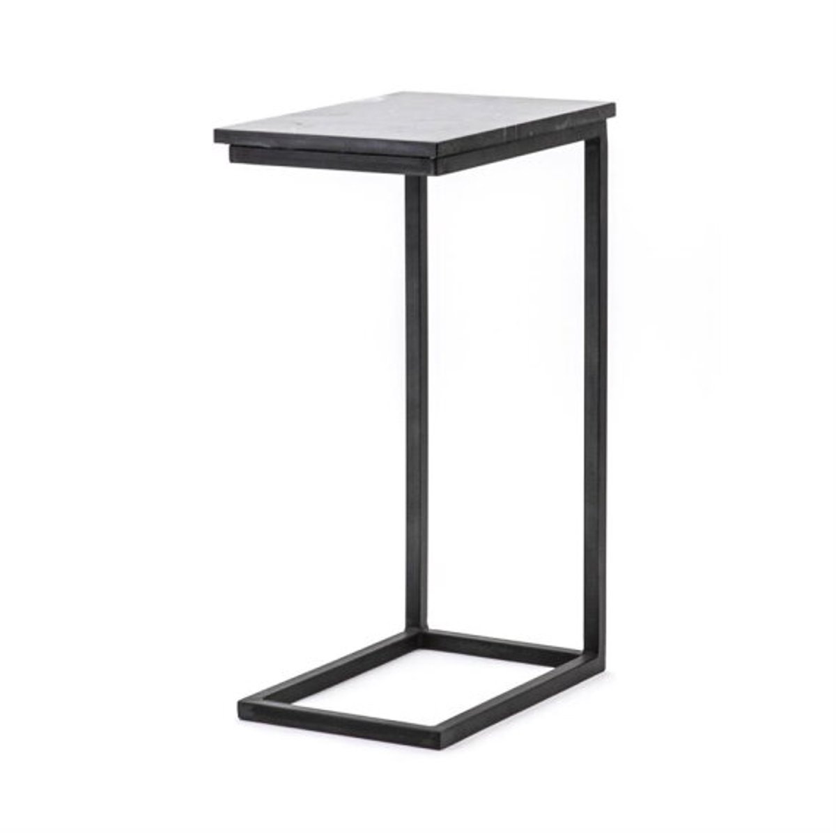 Meubelplaats Bijzettafel / Laptoptafel Edge | By-Boo 191630 Zwart