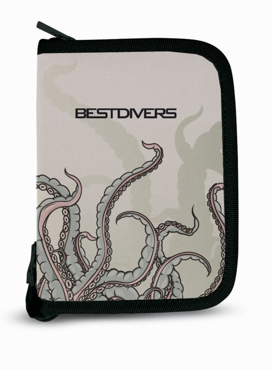 Best Divers Duiklogboek Set – Compleet Logboek + Navulpagina’s (24 Dives) – 6 Rings – Duikregistratie - octopus