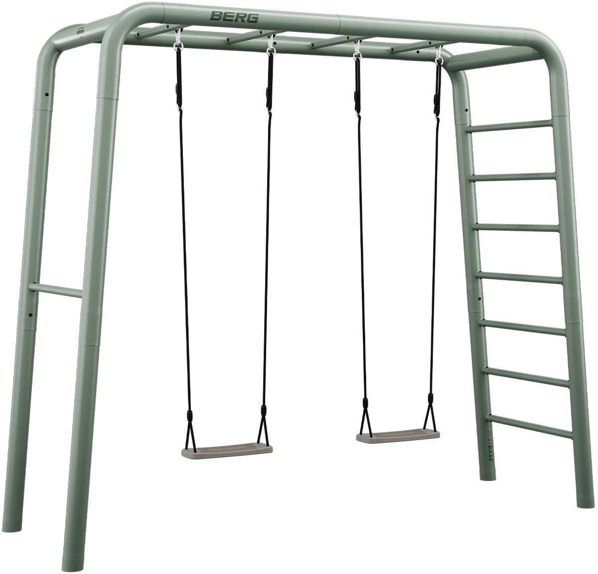PlayBase Medium Green + Swing set, met 2 schommels