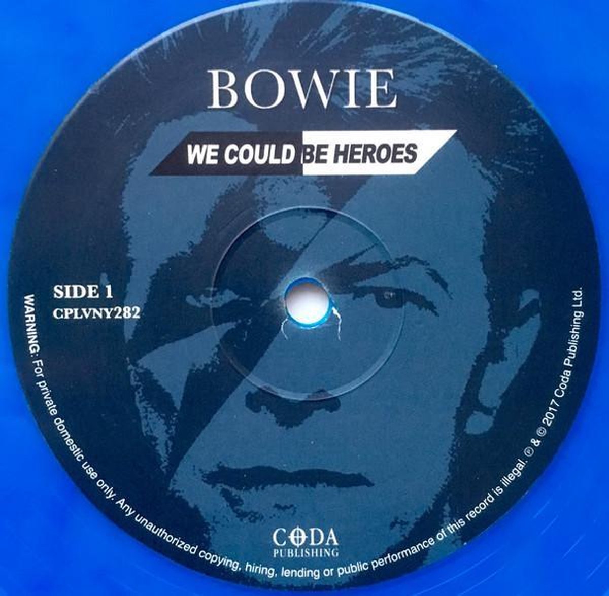 We Could Be Heroes The Legendary Broadcasts Blue Vinyl, D.Bowie