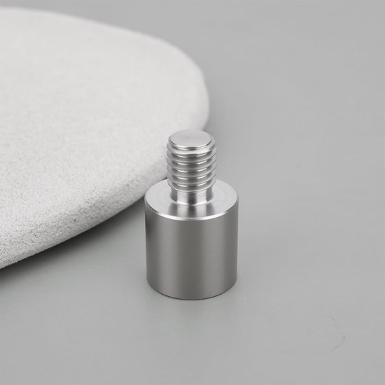 Allecto - Schepnet Connector - Vissen - Duurzaam - 8mm Mannelijke - 3/8 Vrouwelijke - 25mm - Geschikt voor standaard visnetten van Merkloos — afbeelding 2