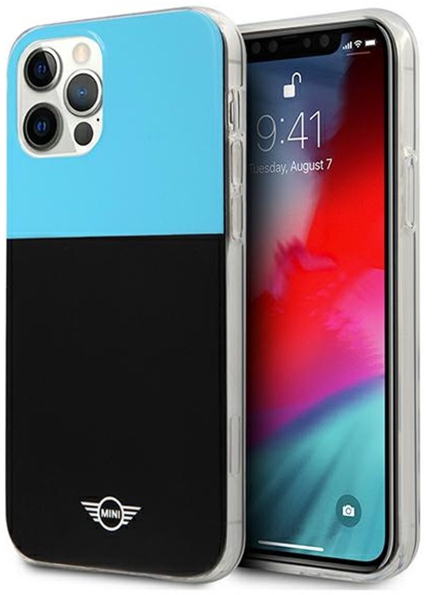 Mini MIHCP12LPCUCBLB iPhone 12 Pro Max 6,7" blauw/blauwe harde hoes Color Block