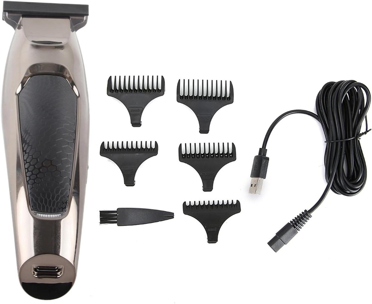 Elektrische Tondeuse - Baard Trimmer - Haar Knippen - Draadloos Ontwerp - 10W Vermogen - Zwart