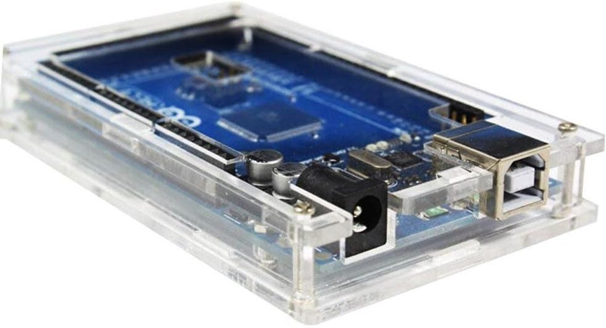 Transparante Behuizing - Acryl Doos - Computer Beschermen - Nauwkeurig Bewerkte Kwaliteit - 12x7x2cm - Helder