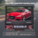 7-inch HD capacitief touchscreen met een rode Audi R8.